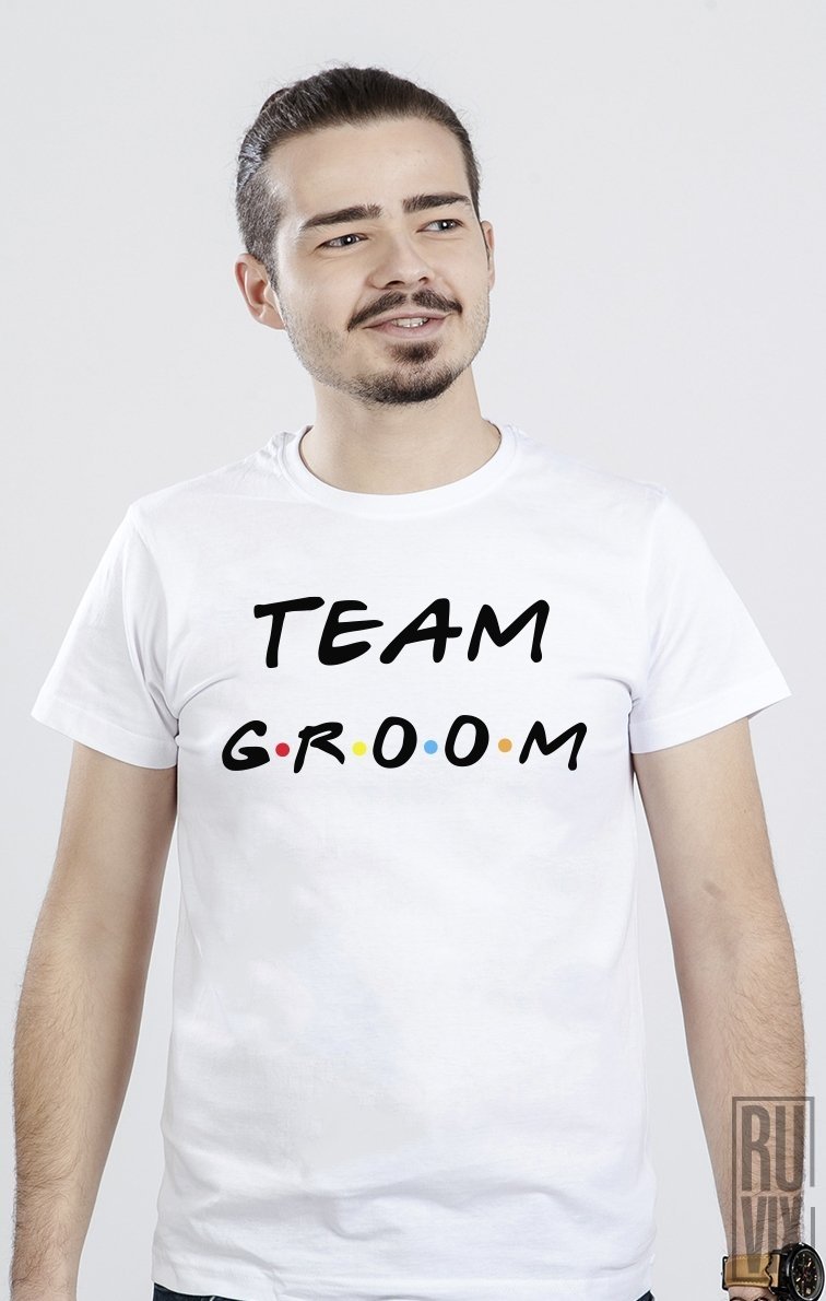 PROMOȚIE Tricou Team Groom (Friends)