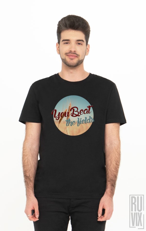 Tricouri cu Mesaje, Tricou Bați Câmpii, ruvix.ro