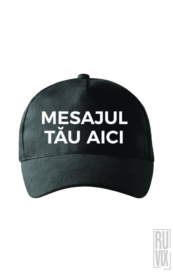 Șapcă Cozoroc Rotund Personalizată