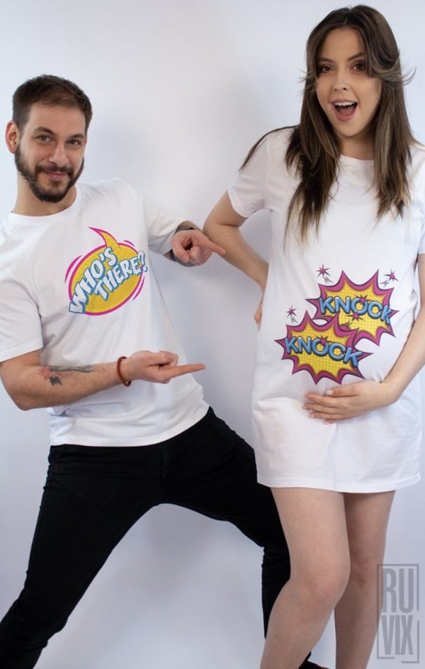 Set Rochie + Tricou Knock Knock, 1, ruvix.ro