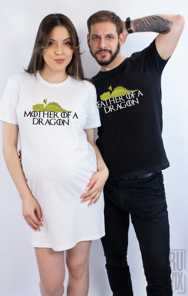 Set Rochie + Tricou Parents of a Dragon