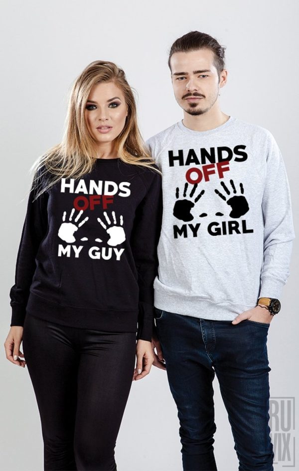 Cadouri de Valentine's Day, Set Bluze Hands Off, ruvix.ro