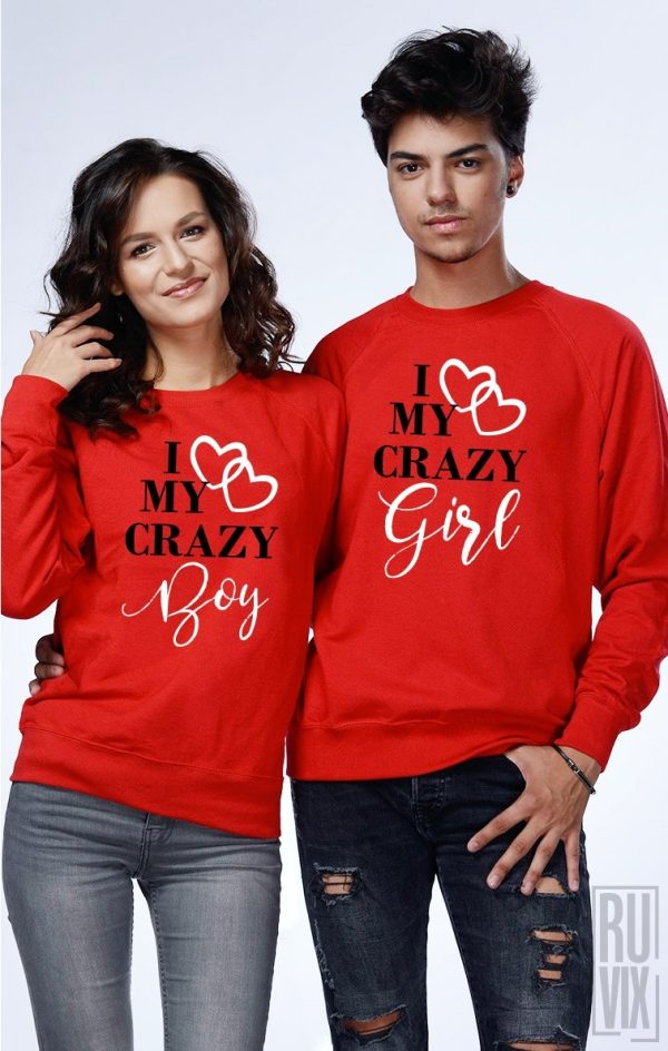 Set Bluze I Love My Crazy, 1, ruvix.ro