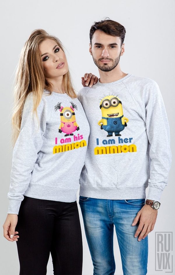 Cadouri de Valentine's Day, Set Bluze Minions, ruvix.ro