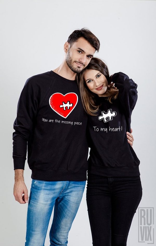 Cadouri de Valentine's Day, Set Bluze Missing Piece, ruvix.ro