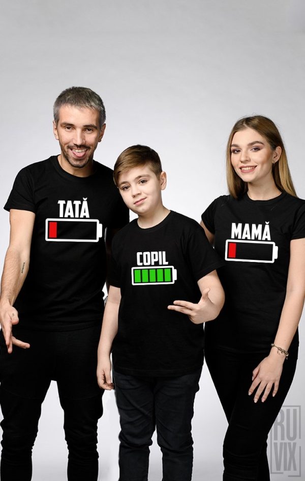 SET Tricouri BATERIE FAMILIE, 1, ruvix.ro