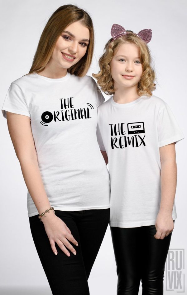 SET Tricouri Familie Original & Remix, 2, ruvix.ro