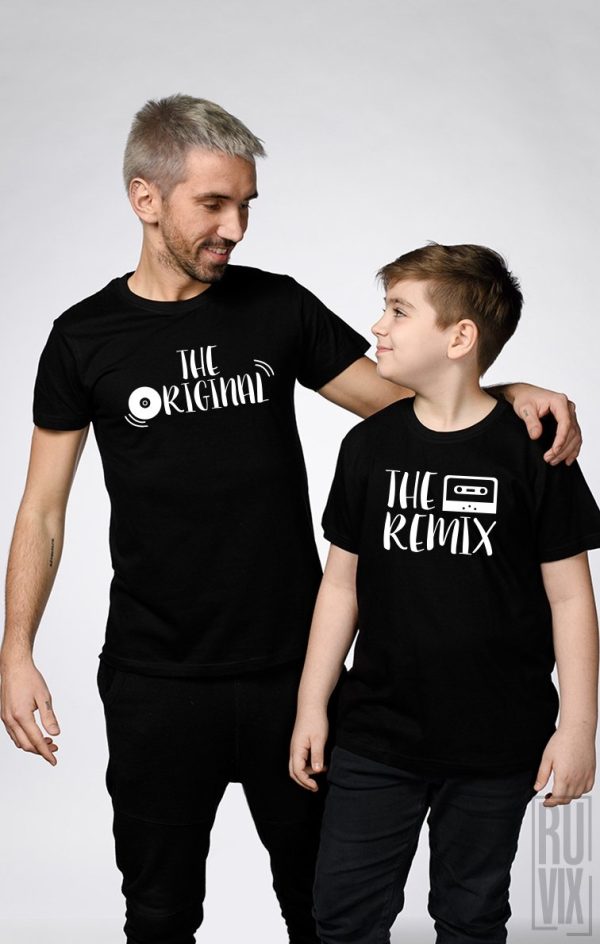 SET Tricouri Familie Original & Remix, 1, ruvix.ro