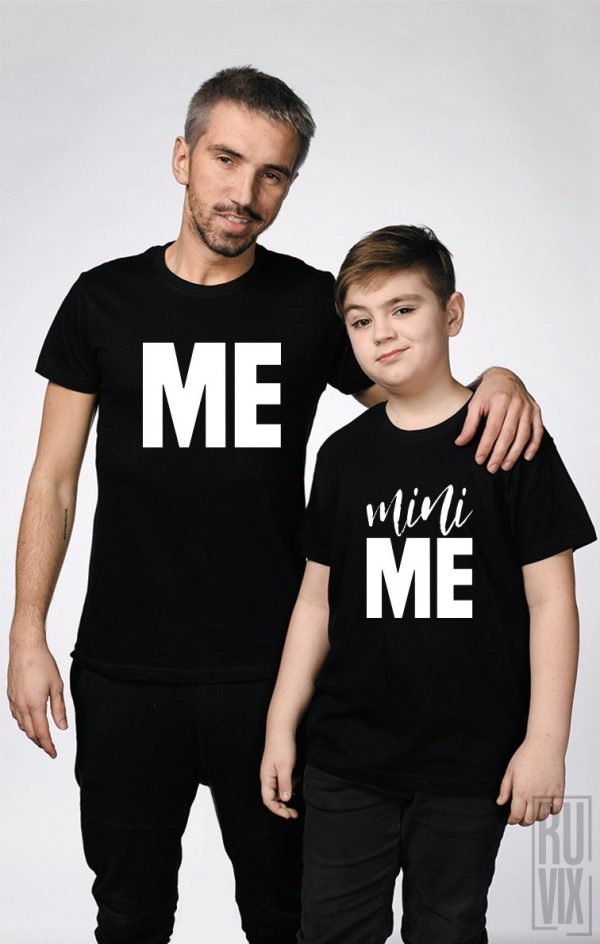SET Tricouri Me & Mini Me, 2, ruvix.ro