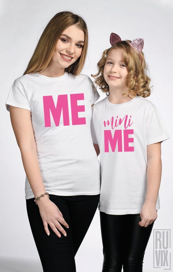 SET Tricouri Me & Mini Me, 3, ruvix.ro
