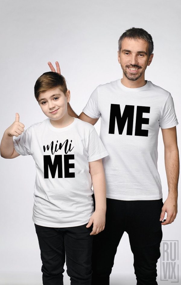 SET Tricouri Me & Mini Me, 1, ruvix.ro