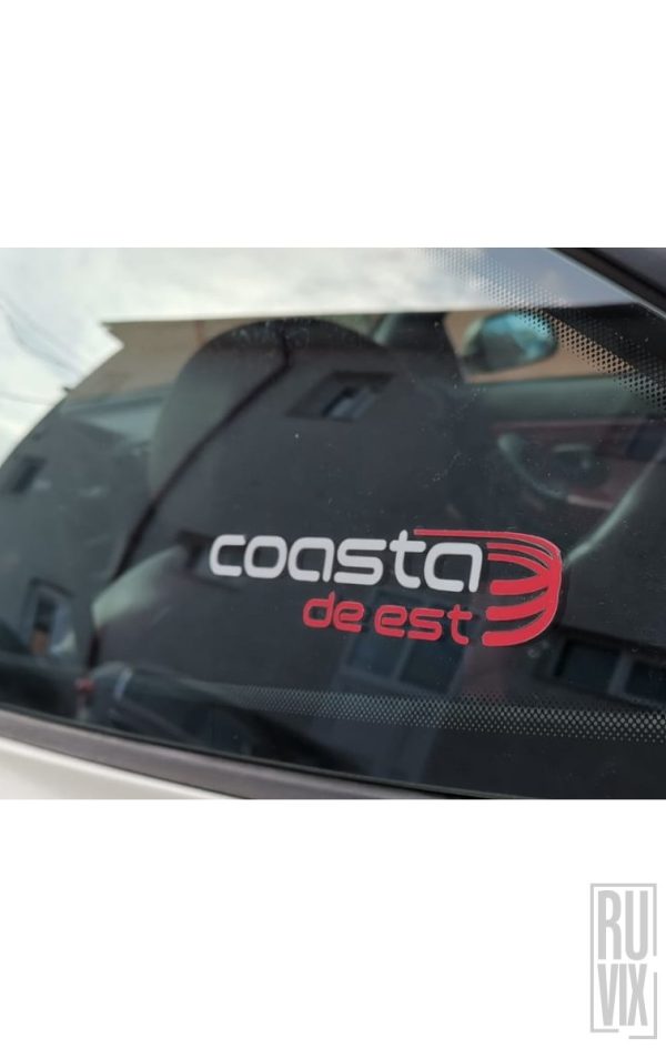 Coasta de Est Shop, STICKER AUTO COASTA DE EST, ruvix.ro
