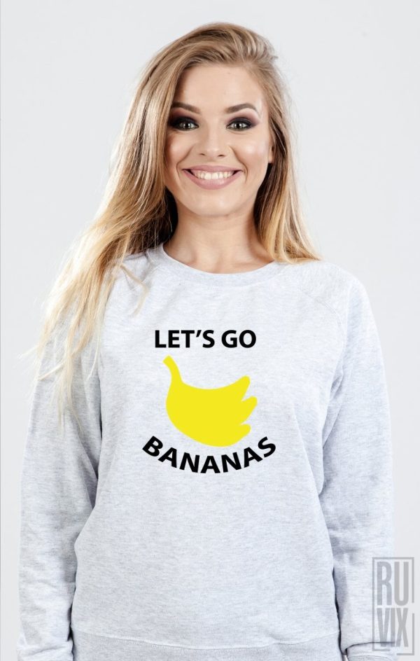 Bluze cu Mesaje, Bluză Bananas, ruvix.ro