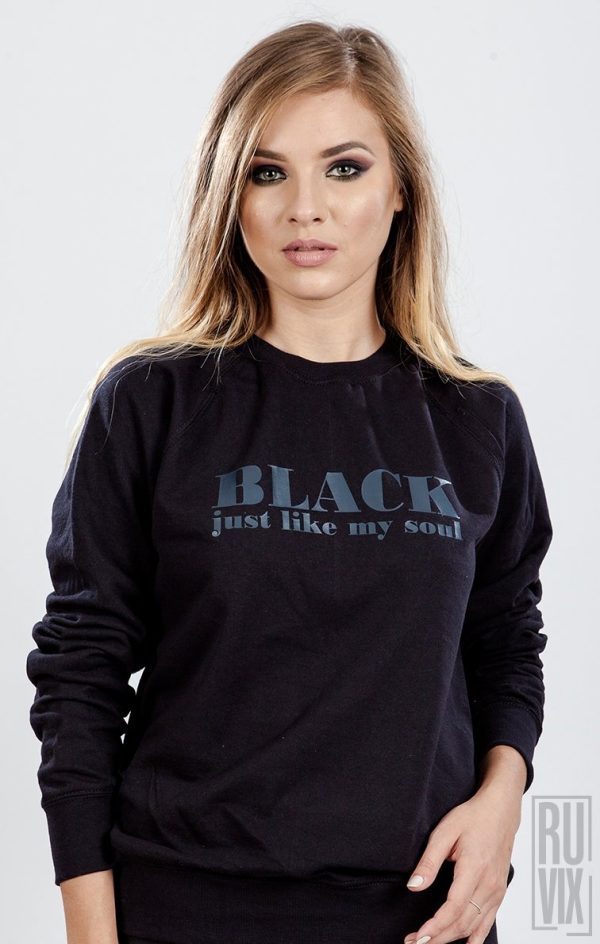 Bluză Black Like My Soul, 2, ruvix.ro