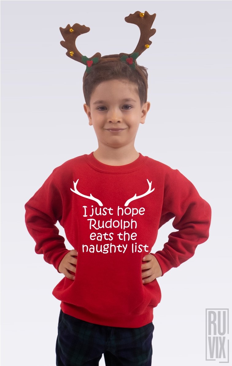 Sweatshirt Copil Naughty List