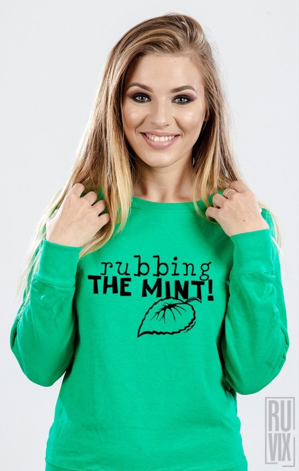 Bluze cu Mesaje, Bluză Freacă Menta, ruvix.ro