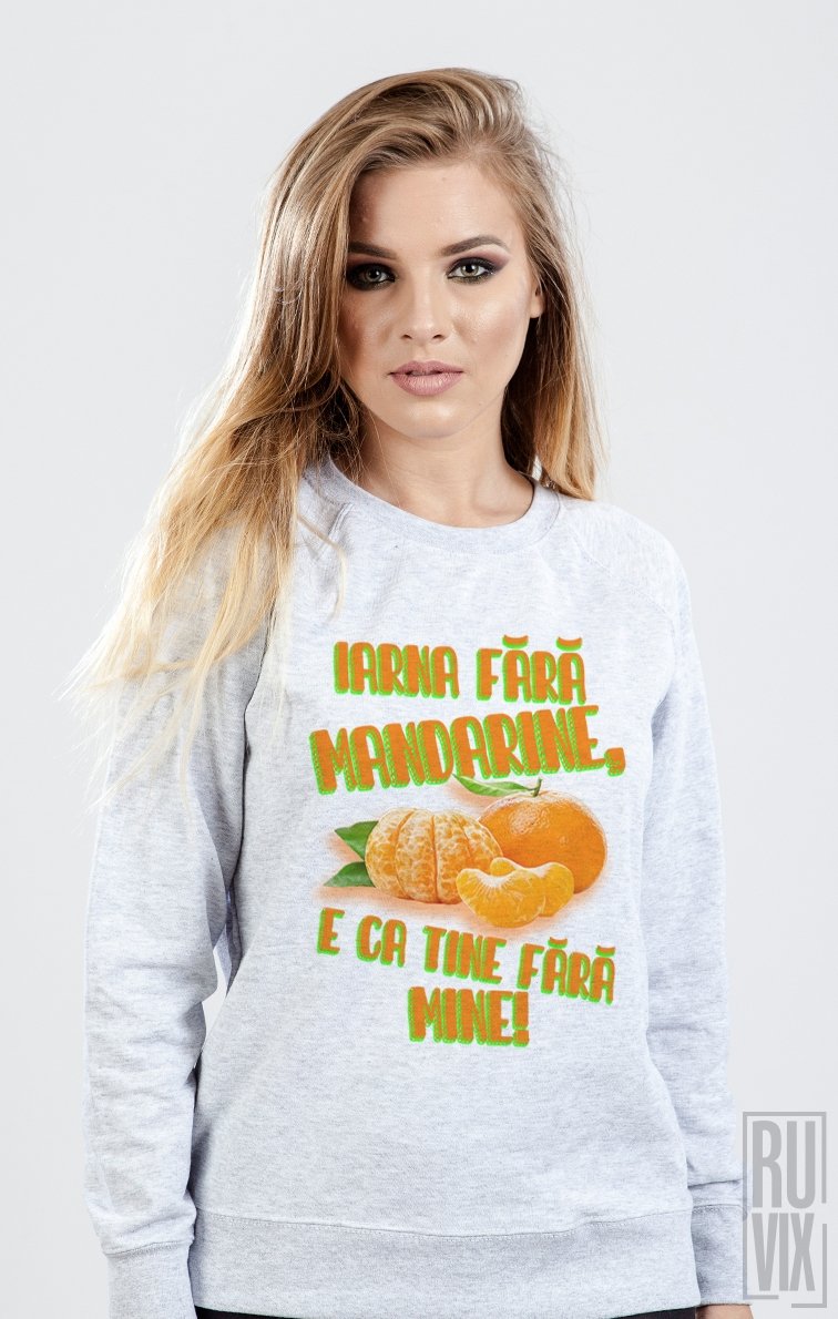Sweatshirt Iarna Fără Mandarine