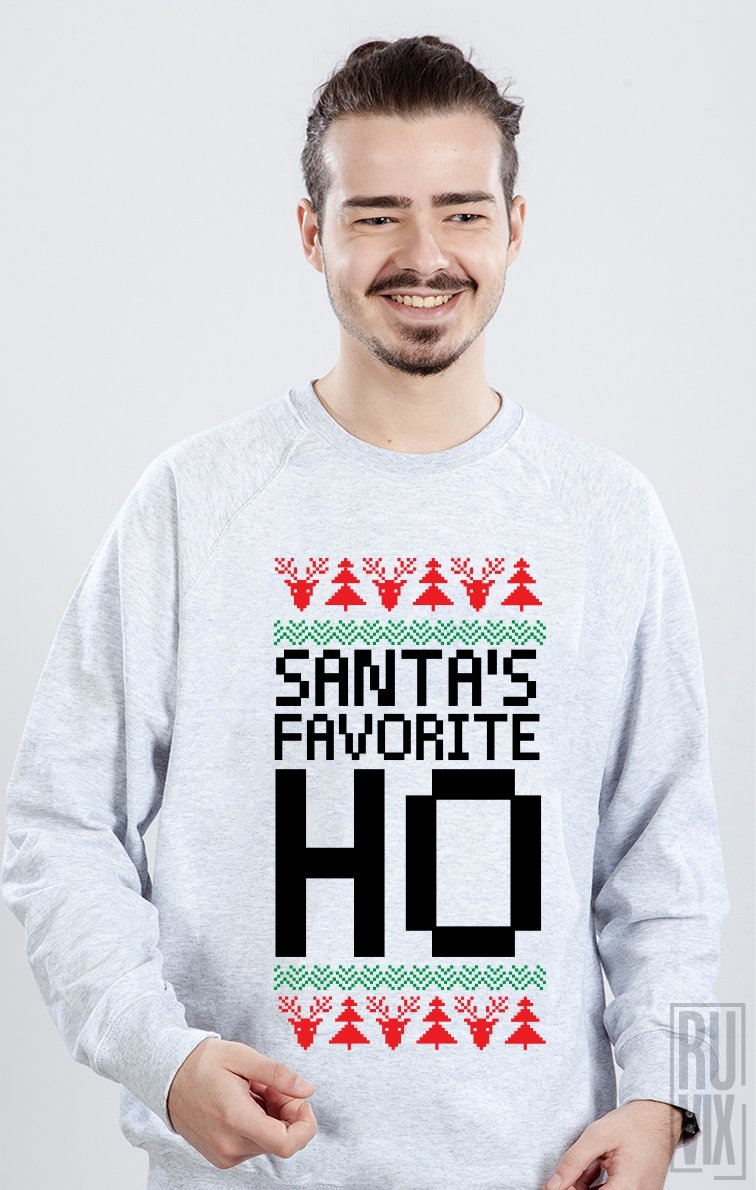 Sweatshirt Santa's Favorite Ho