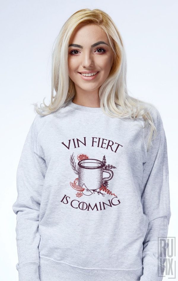 Maria Popovici Shop, Bluză Vin Fiert Is Coming, ruvix.ro