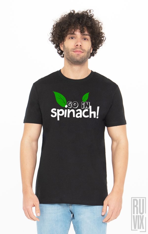 Tricouri cu Mesaje, Tricou Dă-te-n Spanac, ruvix.ro