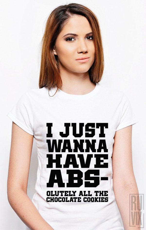 Tricouri cu Mesaje, Tricou ABS(olutely), ruvix.ro