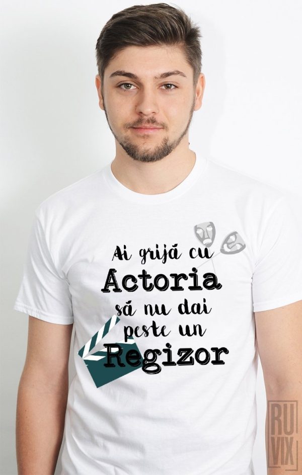 Tricouri cu Mesaje, Tricou Actoria, ruvix.ro