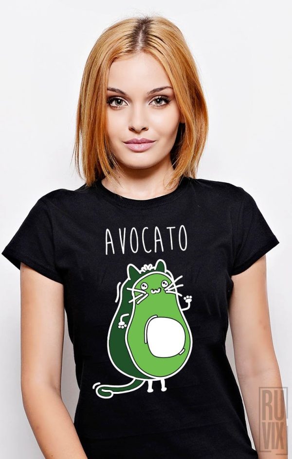 Tricouri cu Mesaje, Tricou Avocato, ruvix.ro