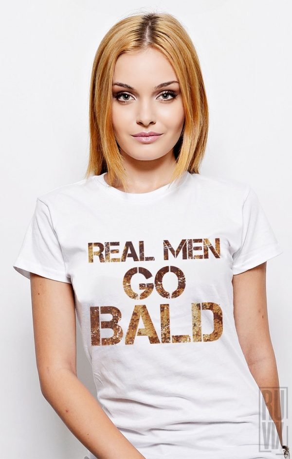 Tricouri cu Mesaje, Tricou Bald Men, ruvix.ro