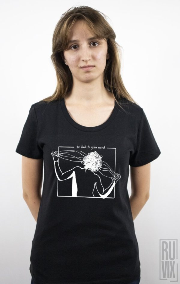 Tricou Be kind to your mind, 1, ruvix.ro