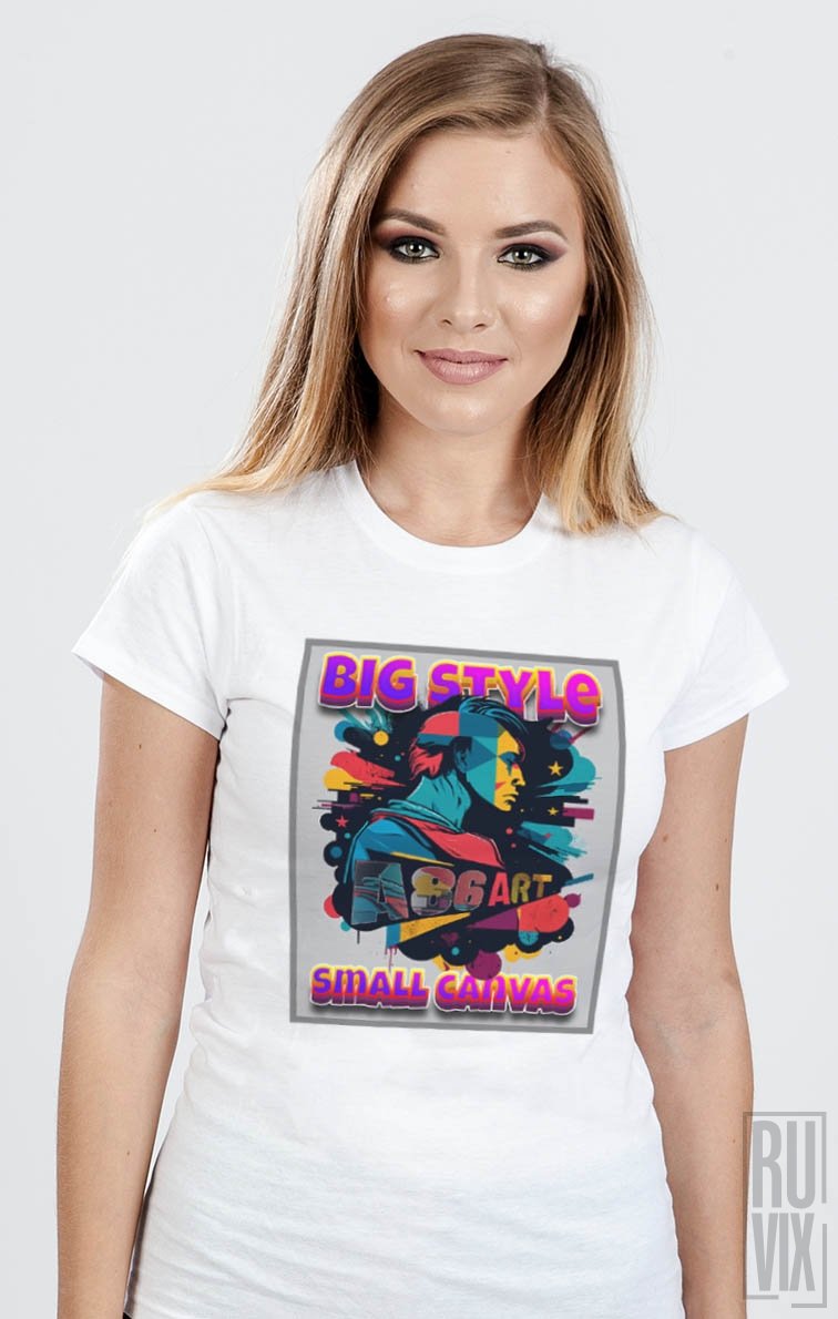 A86 DIGITAL STREETWEAR, Tricou BIG STYLE, ruvix.ro