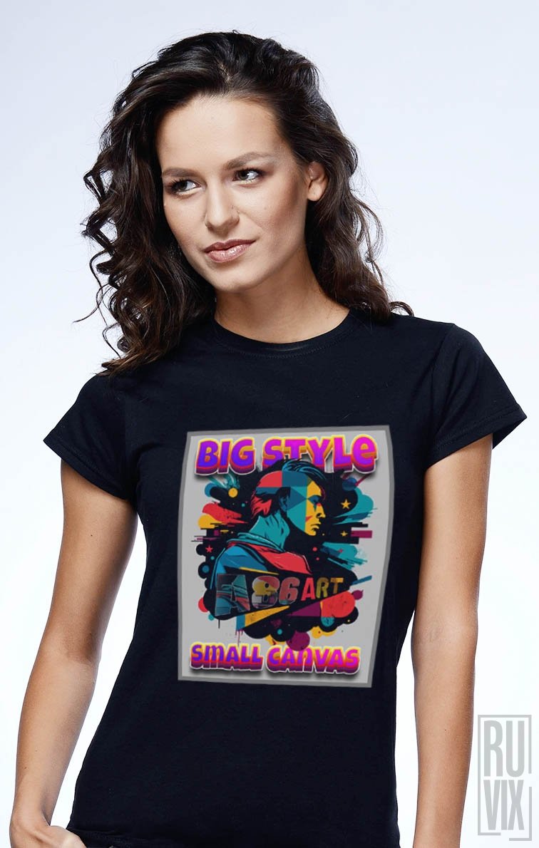 A86 DIGITAL STREETWEAR, Tricou BIG STYLE, ruvix.ro
