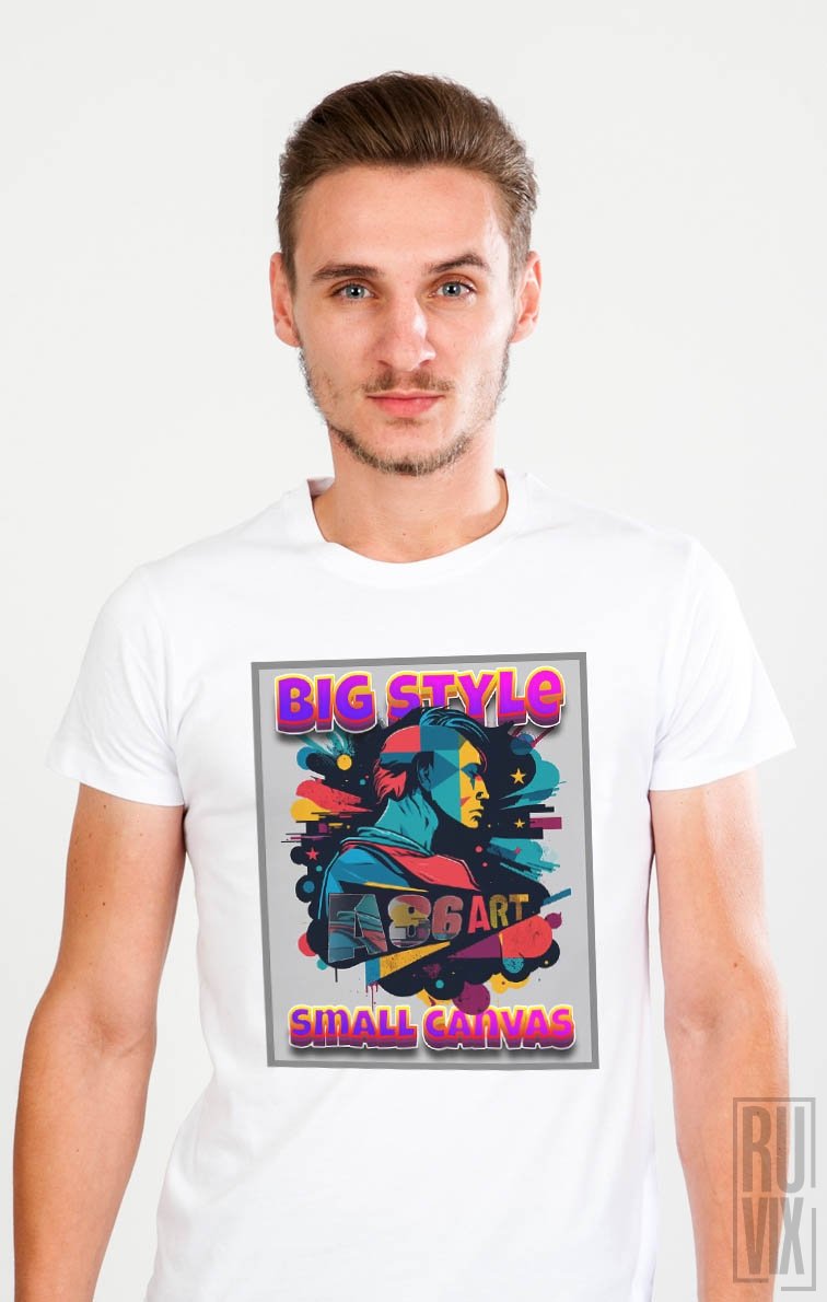 A86 DIGITAL STREETWEAR, Tricou BIG STYLE, ruvix.ro
