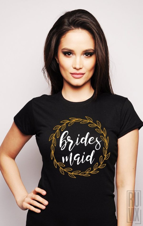 Tricou Bridesmaid (Coroniță), 1, ruvix.ro