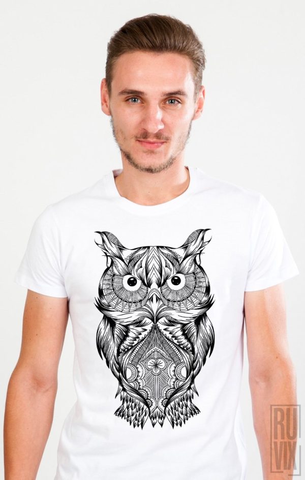 Tricouri cu Mesaje, Tricou Bufniță, ruvix.ro