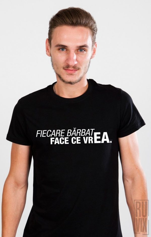Tricouri cu Mesaje, Tricou Ce vrea EA, ruvix.ro