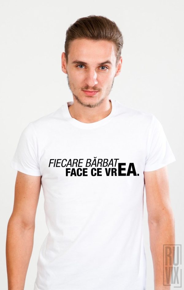 Tricouri cu Mesaje, Tricou Ce vrea EA, ruvix.ro