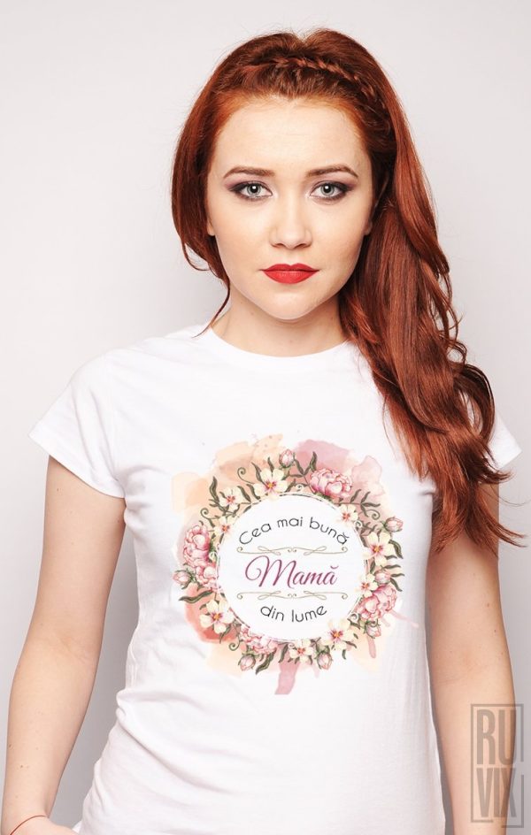 Ocazii, Tricou Cea Mai Bună Mamă, ruvix.ro