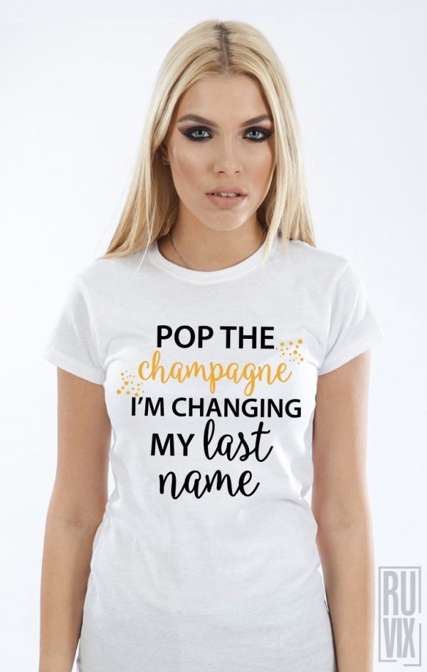 Reduceri, Tricou Champagne Wishes, ruvix.ro