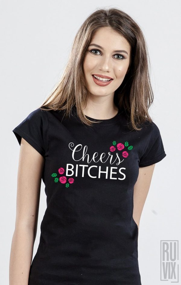 Tricou Cheers Bitches, 1, ruvix.ro