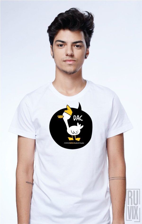 Make Dacia Great Again Shop, Tricou Dac Mac Mac, ruvix.ro