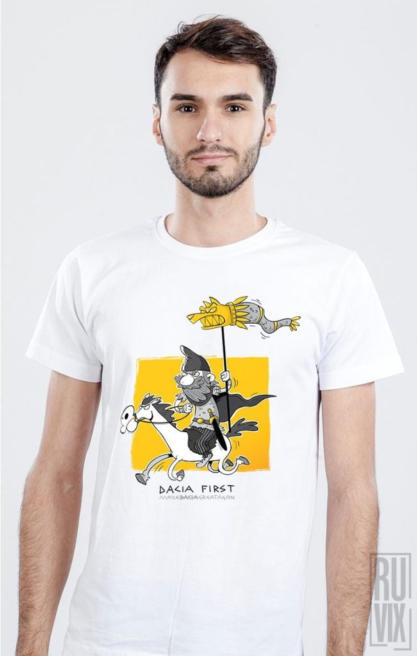 Make Dacia Great Again Shop, Tricou Dacia First, ruvix.ro