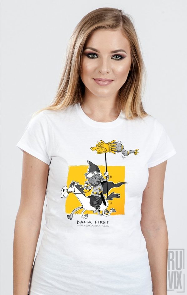 Make Dacia Great Again Shop, Tricou Dacia First, ruvix.ro