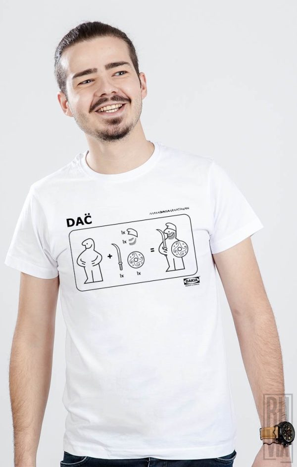Make Dacia Great Again Shop, Tricou Dakia, ruvix.ro