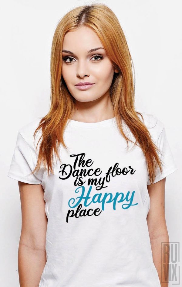 Tricouri cu Mesaje, Tricou Dance Floor, ruvix.ro