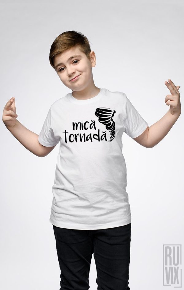 Copii, Tricou de Copii MICĂ TORNADĂ, ruvix.ro