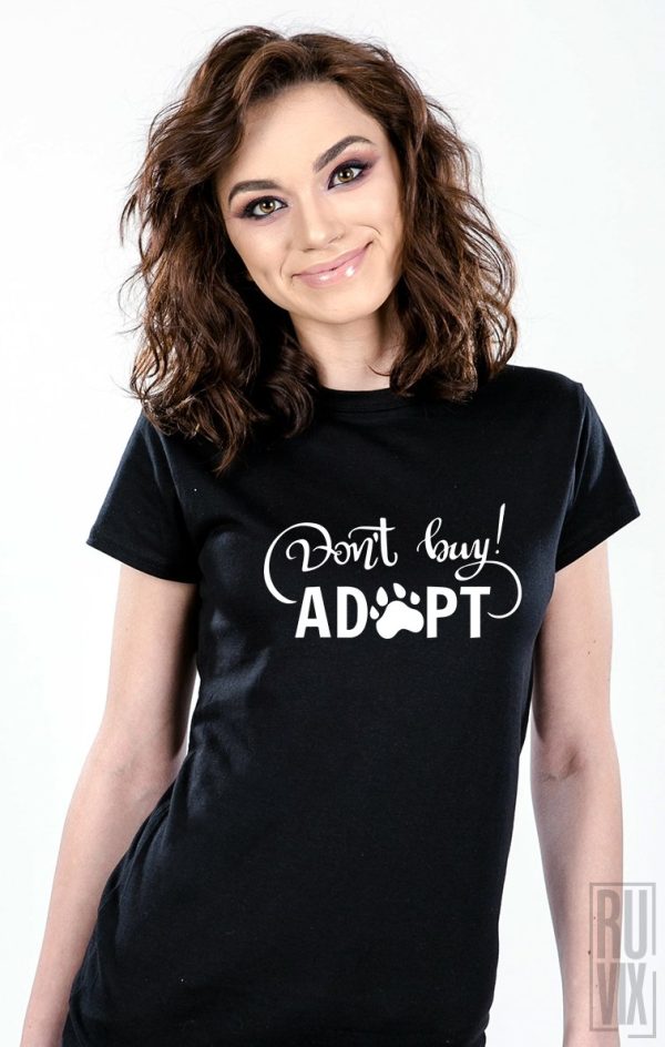 Tricouri cu Căței, Tricou Don't Buy, ruvix.ro