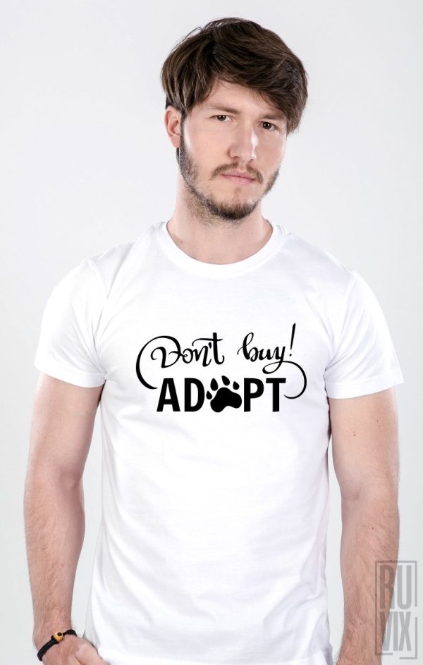 Tricouri cu Căței, Tricou Don't Buy, ruvix.ro