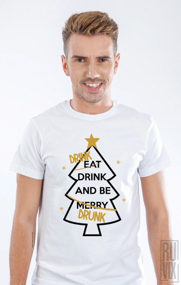De Purtat la Grătar, Tricou Drink Drink and be Drunk, ruvix.ro