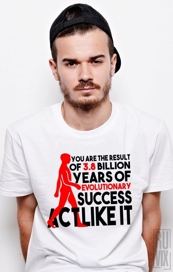 Tricouri cu Mesaje, Tricou Evolutionary, ruvix.ro