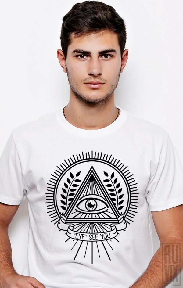 Tricouri cu Mesaje, Tricou Eye See You, ruvix.ro